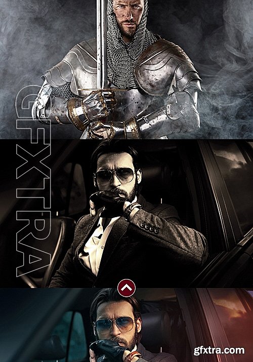 GraphicRiver - Cinematic Dark Photoshop Action 16502137