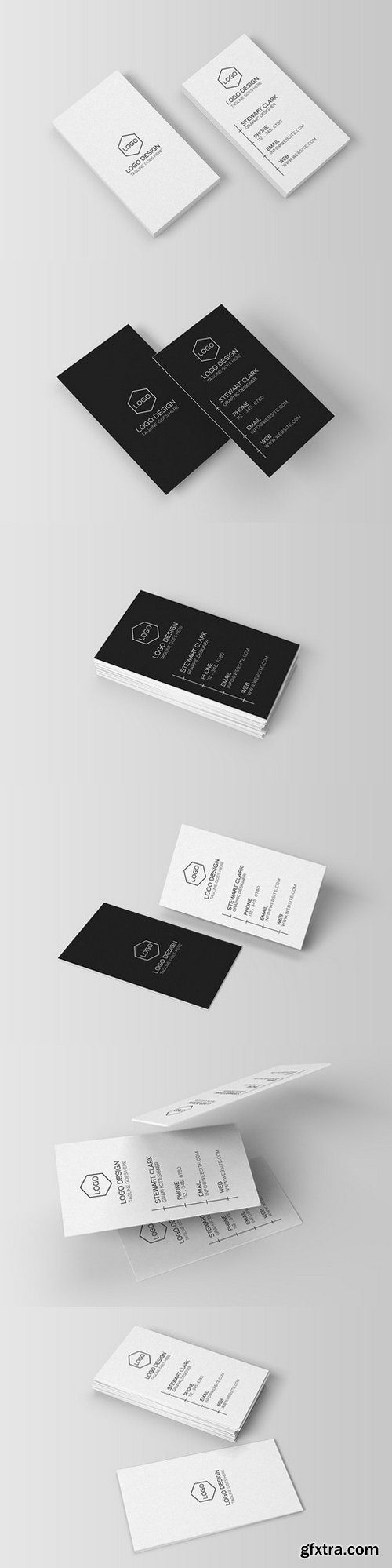 CM - Clean Minimal Business Card Template 393498