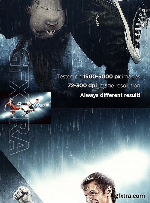 GraphicRiver - Rainstorm Photoshop Action 16565648