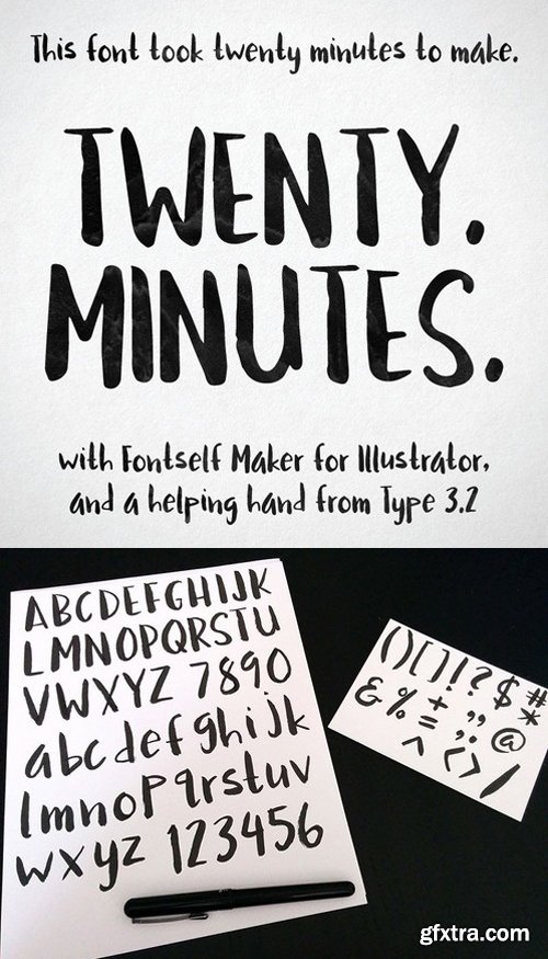 Twenty Minutes Font