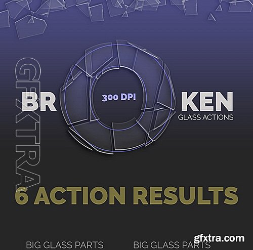 GraphicRiver - Broken Glass - Photoshop Actions 16496743