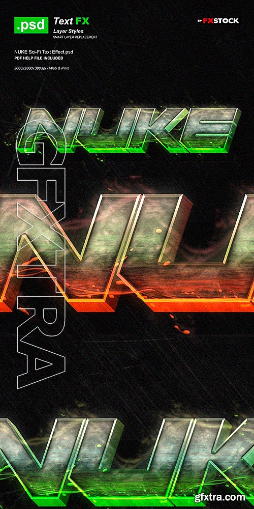 GraphicRiver - NUKE Sci-Fi Text Effect 16460556