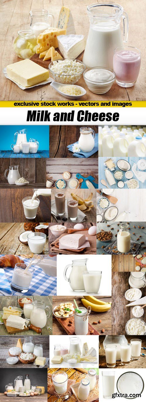 Milk and Cheese - 25xUHQ JPEG