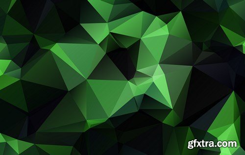 Abstract Polygonal Triangular Background 3 - 25xEPS