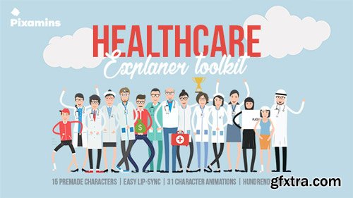 Videohive - Healthcare Explainer Toolkit - 16524614