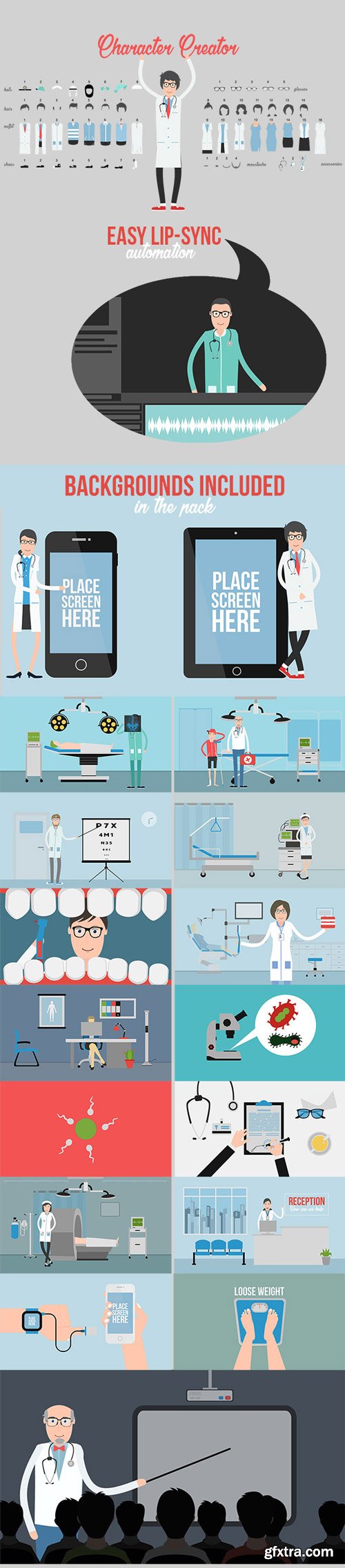 Videohive - Healthcare Explainer Toolkit - 16524614