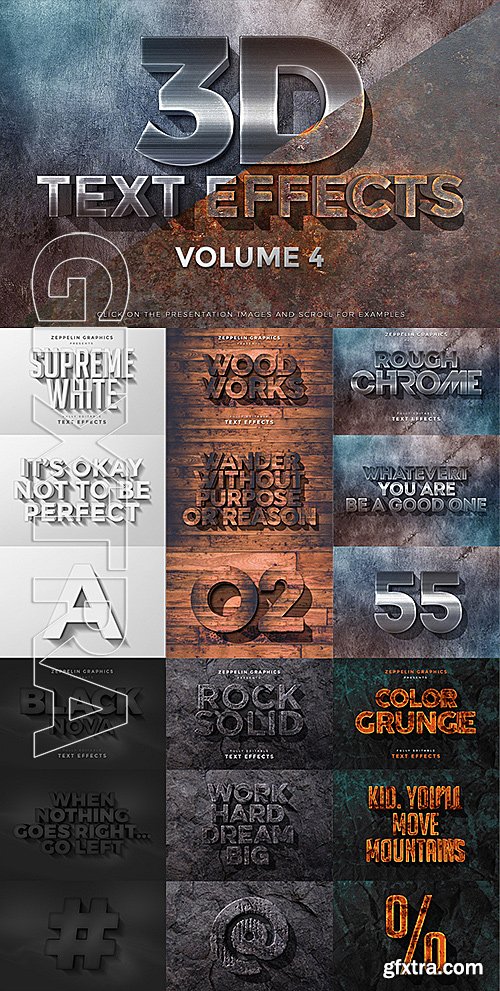 GraphicRiver - 3D Text Effects Vol4 16636711