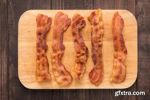 Bacon Slices - 27xUHQ JPEG