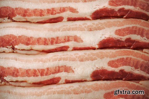 Bacon Slices - 27xUHQ JPEG