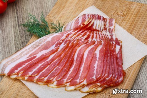 Bacon Slices - 27xUHQ JPEG