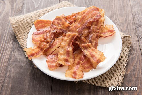 Bacon Slices - 27xUHQ JPEG