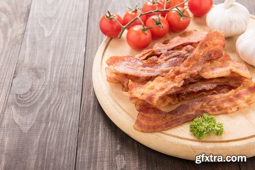 Bacon Slices - 27xUHQ JPEG