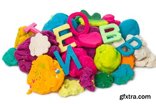 Colored Plasticine - 26xUHQ JPEG