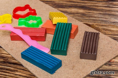 Colored Plasticine - 26xUHQ JPEG