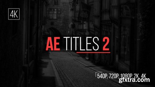 Videohive AE Titles 2 16413806