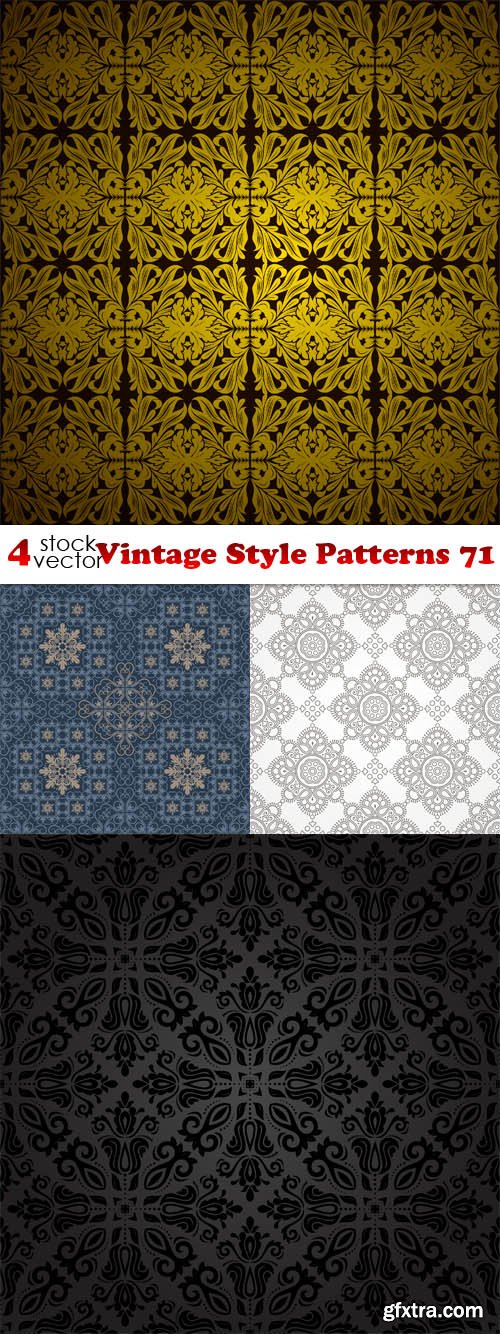 Vectors - Vintage Style Patterns 71