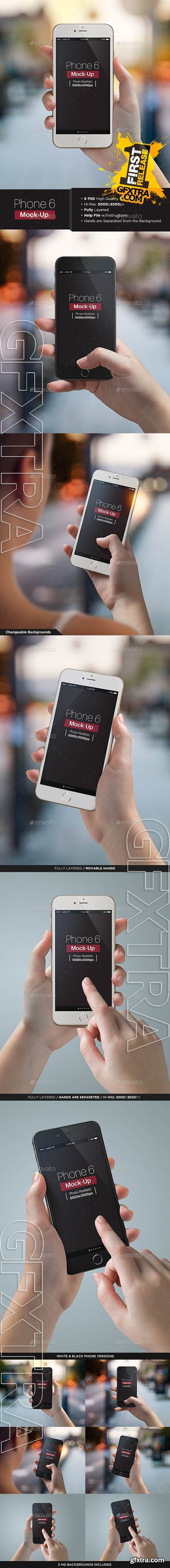 Graphicriver Phone 6 Mock-Up 10826641