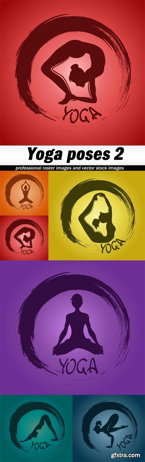 Yoga poses 2-6 UHQ JPEG