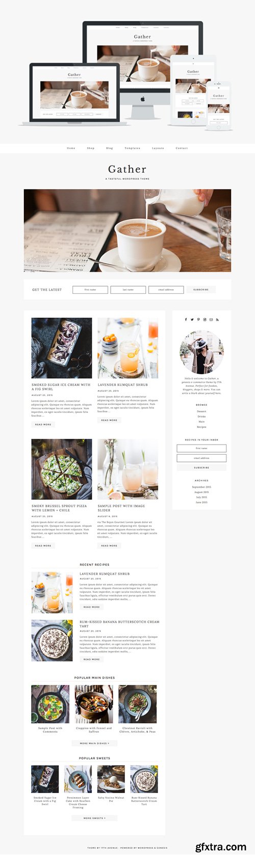 Gather v1.0 - Wordpress Theme - CM 366064