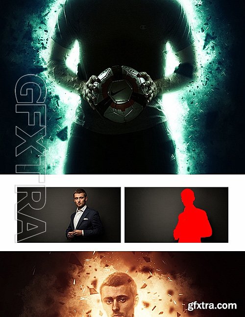 GraphicRiver - Hero Photoshop Action 16645564