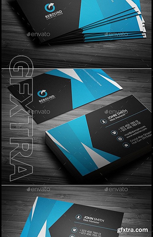 GraphicRiver - Corporate Business Card 12444095