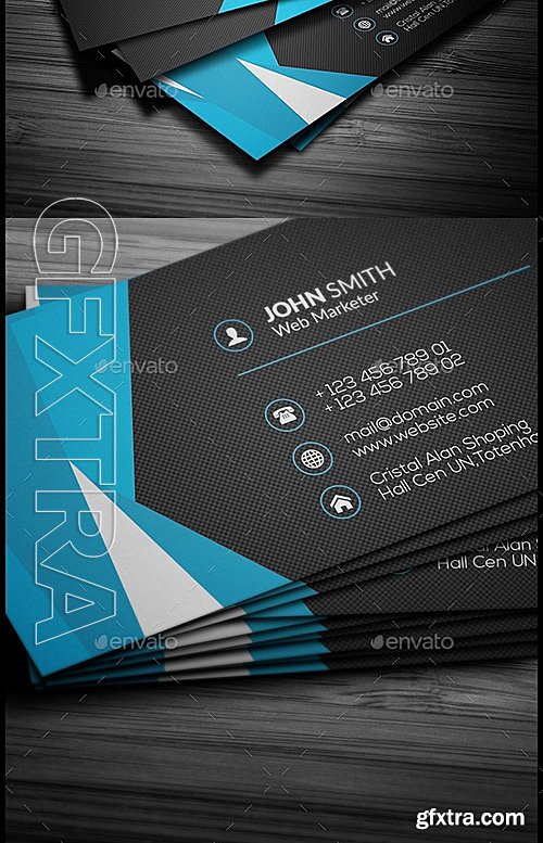 GraphicRiver - Corporate Business Card 12444095