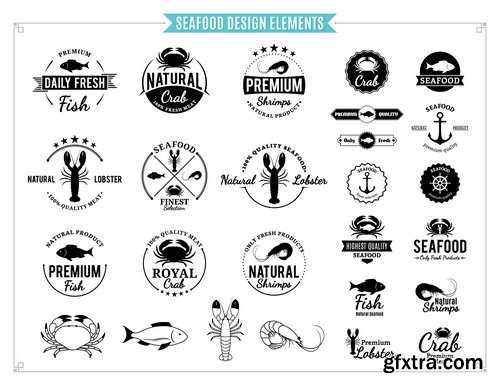 Best Seafood - 25xEPS