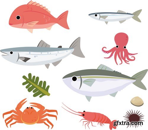 Best Seafood - 25xEPS