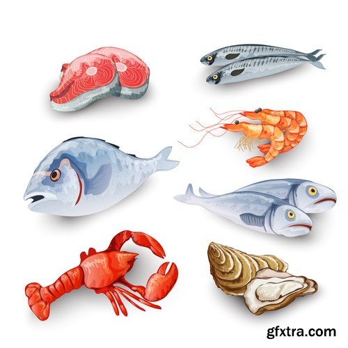 Best Seafood - 25xEPS