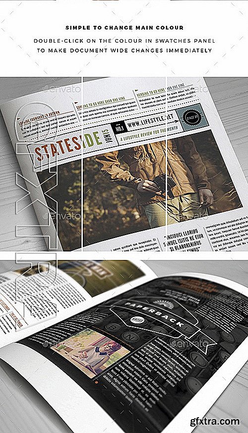 GraphicRiver - Modern Lifestyle Newsletter 12106777