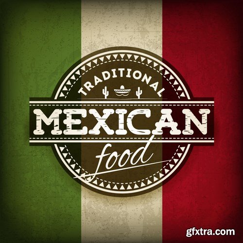 Mexican Food - 25xEPS