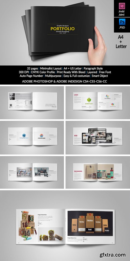 CM 336440 - Graphic Design Portfolio Template