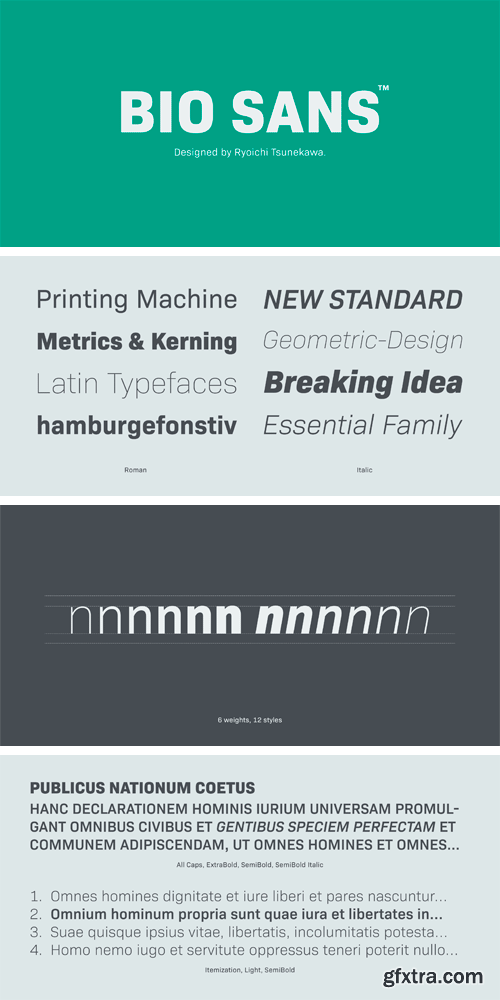 Bio Sans Font Family