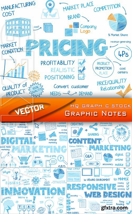 Stock Vector - Graphic Notes