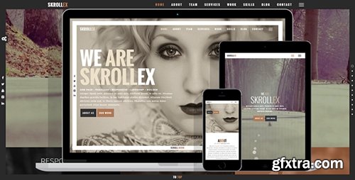 ThemeForest - Skrollex v1.1.0 - Creative One Page Parallax - 14699984