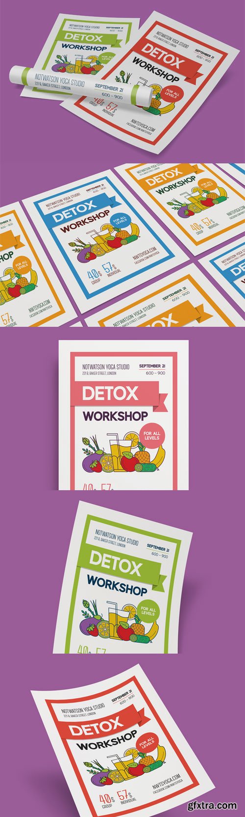 CM - Detox workshop poster template 633417