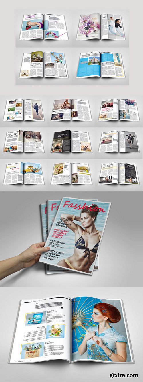 CM - Fashion Magazine Template 349591