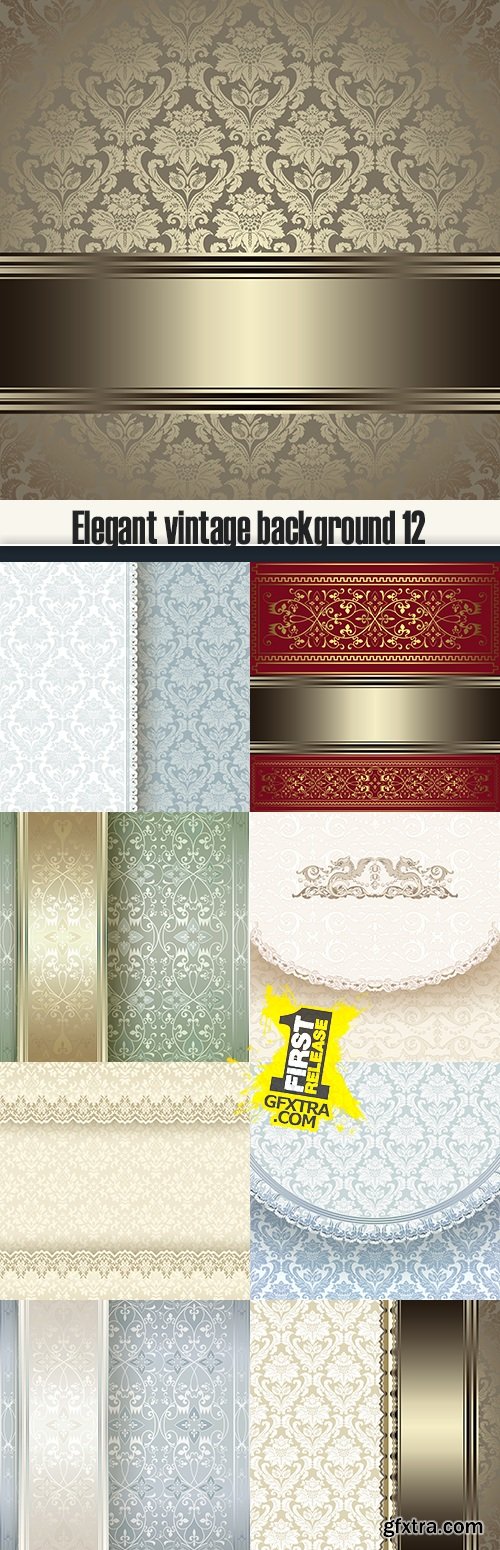 Elegant vintage background 12