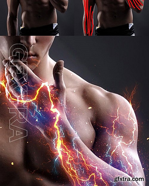 GraphicRiver - Electric Energy Photoshop Action 16607820