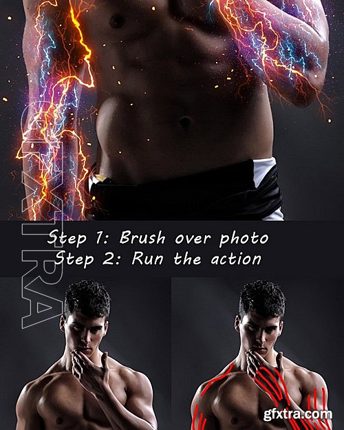 GraphicRiver - Electric Energy Photoshop Action 16607820