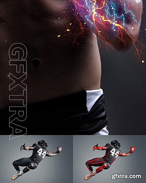 GraphicRiver - Electric Energy Photoshop Action 16607820