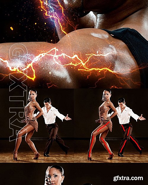 GraphicRiver - Electric Energy Photoshop Action 16607820