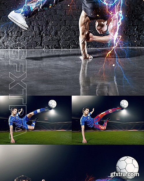 GraphicRiver - Electric Energy Photoshop Action 16607820