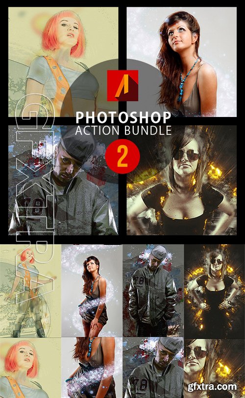 GraphicRiver - Photoshop Action Bundle 2 16660931