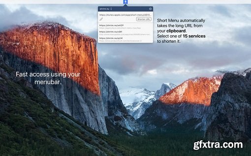 Short Menu 2.2.1 (Mac OS X)