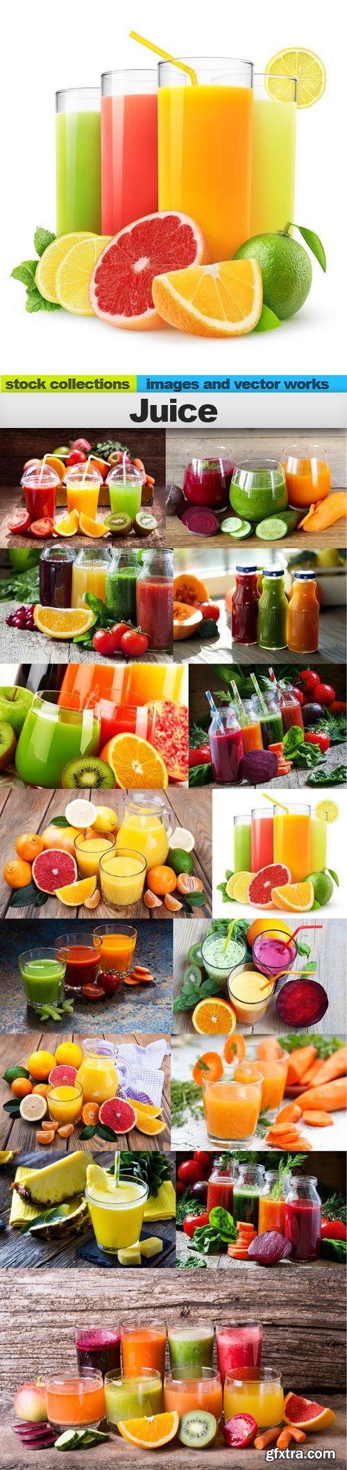 Juice, 15 x UHQ JPEG