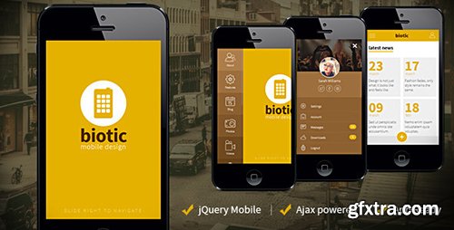 ThemeForest - Biotic v1.1 - Mobile and Tablet Creative Template - 11810503