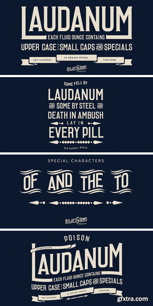 Laudanum Font