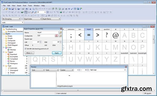 High-Logic FontCreator Professional Edition 10.0.0.2119