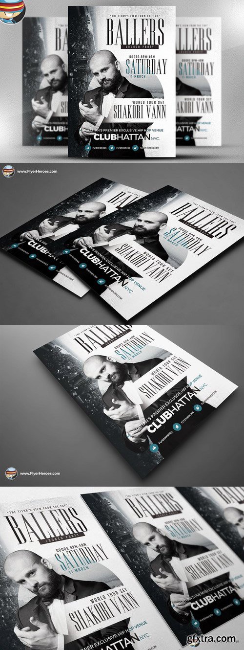 CM - Ballers Flyer Template 481056